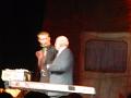 JJ Perrey on stage with Chazam